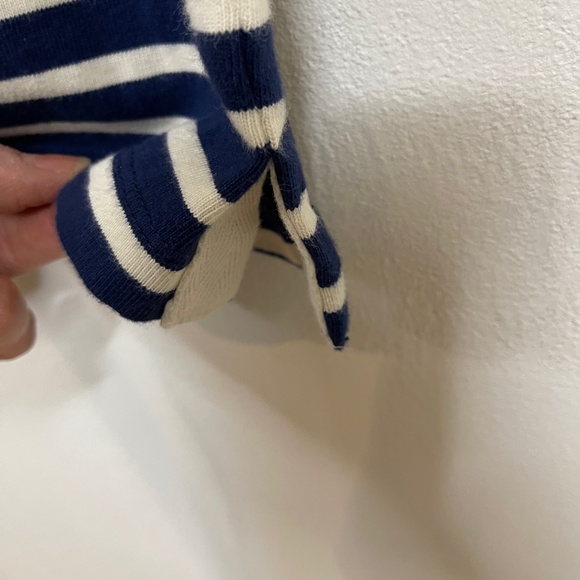 Vineyard Vines Navy Blue and White Mixed Stripe Knit Dress Size S - Picture 6 of 8